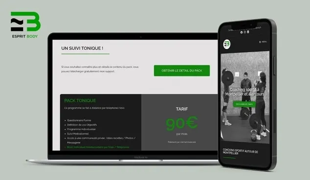 Illustration du site Esprit Body