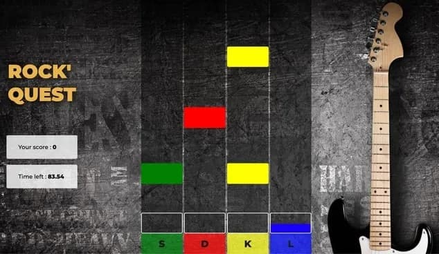 Illustration du site Rock'Quest